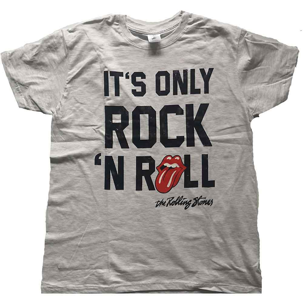 The Rolling Stones Unisex T-Shirt: It's Only Rock N' Roll (Grey)