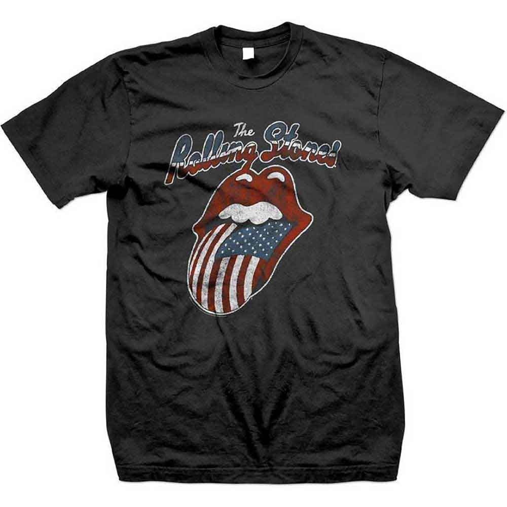 The Rolling Stones Unisex T-Shirt: Tour of America '78 (Black)