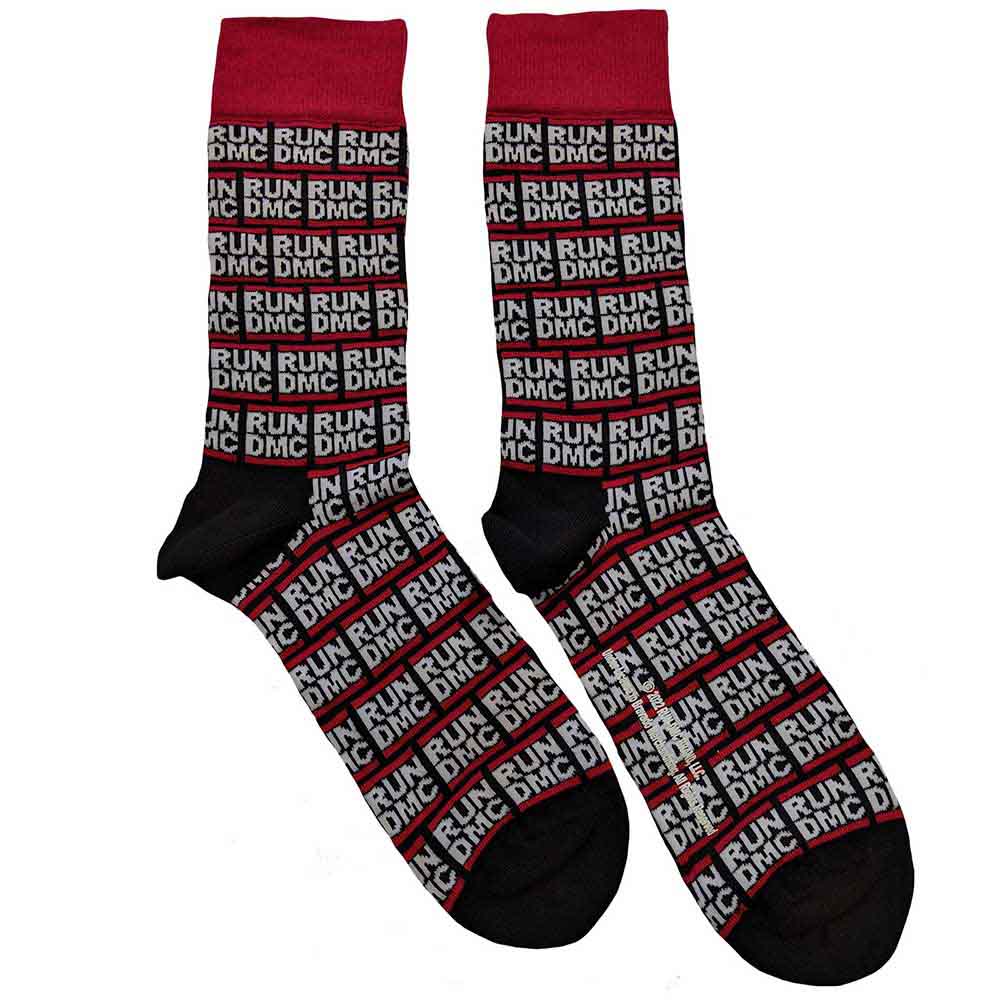 All Over Logo Unisex Ankle Socks (UK Size 7 - 11) | Run DMC