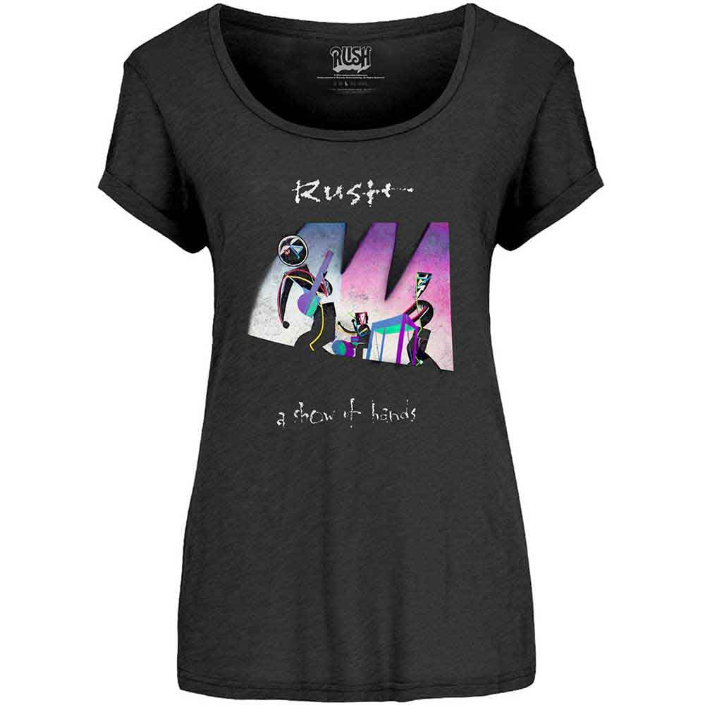 Rush Ladies T-Shirt: Show of Hands (Black)