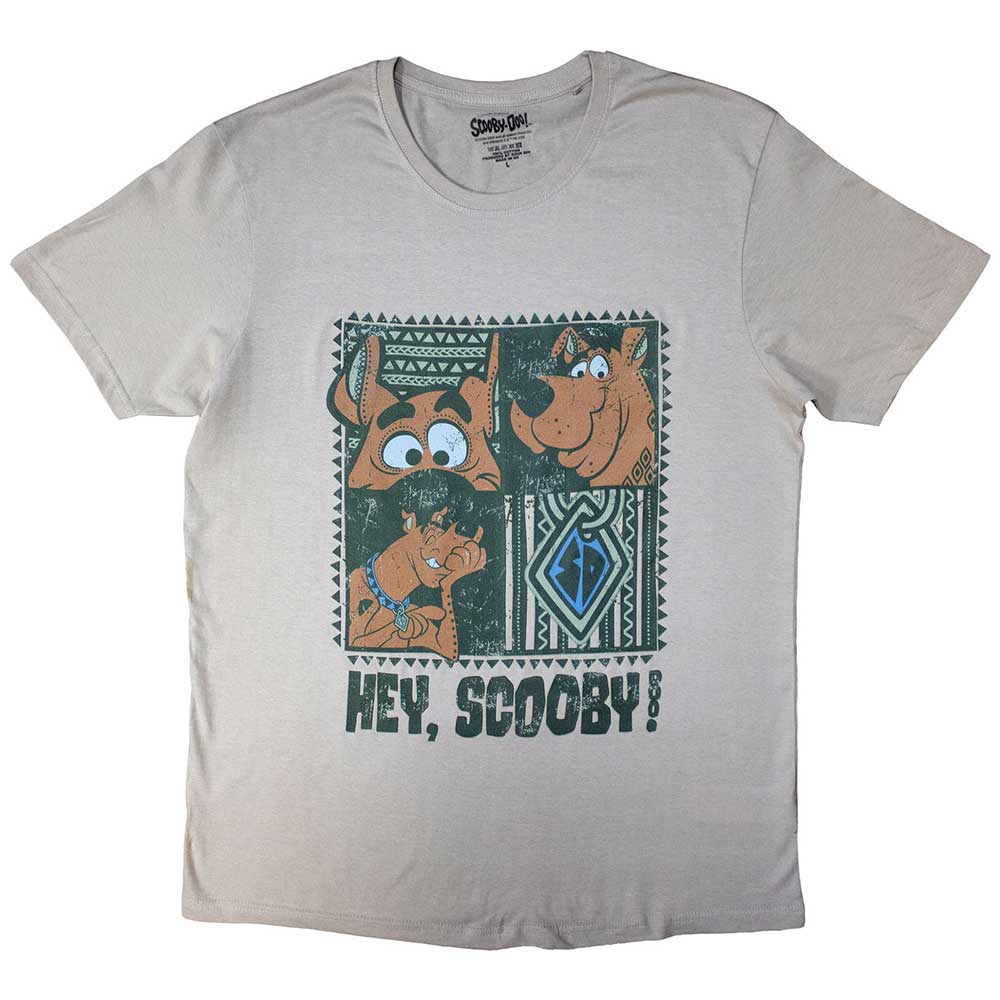 Scooby Doo Unisex T-Shirt: Hey Scooby! (Grey)