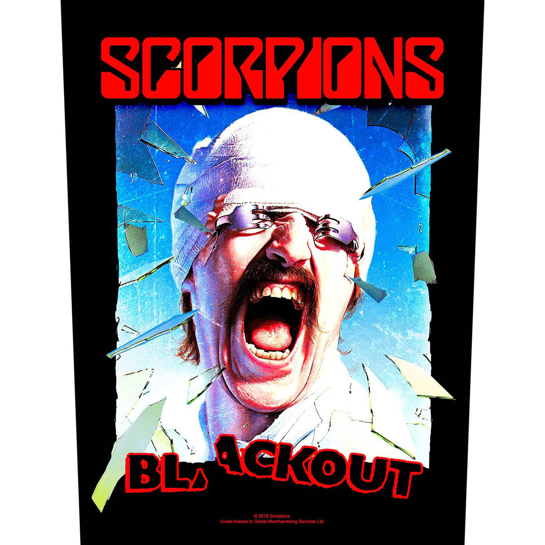 Blackout Back Patch | Scorpions
