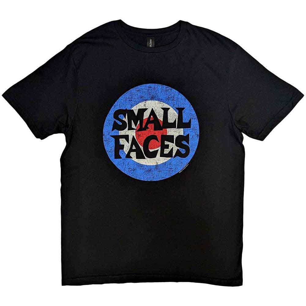 Small Faces Unisex T-Shirt: Mod Target (Black)