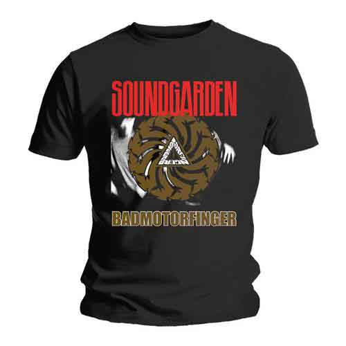 Soundgarden Unisex T-Shirt: Badmotorfinger V.2 (Black)