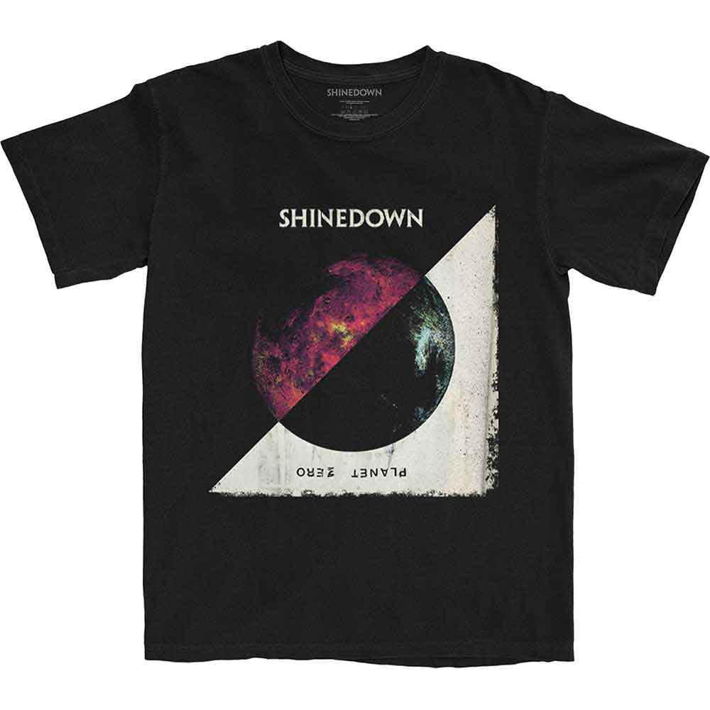 Shinedown Unisex T-Shirt: Planet Zero Album (Black)