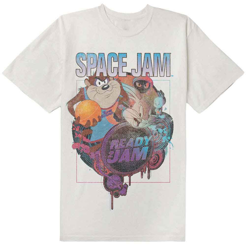 Space Jam Unisex T-Shirt: SJ2: Ready 2 Jam (White)