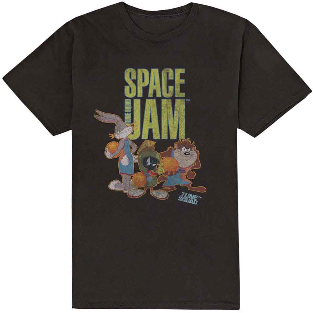 Space Jam Unisex T-Shirt: SJ2: Tune Squad (Black)