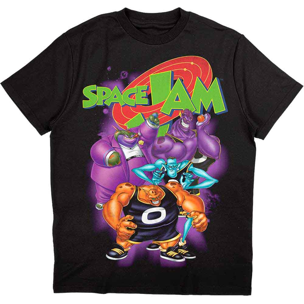 Space Jam Unisex T-Shirt: Monstars Homage (Black)