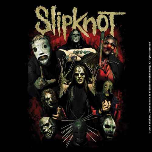 Slipknot Single Cork Coaster: Come Play Dying