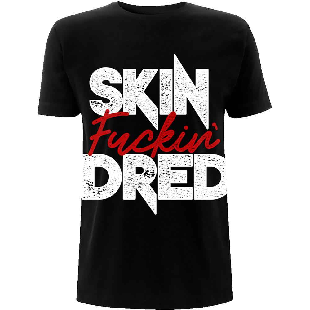 Skindred Unisex T-Shirt: Skin Funkin' Dred (Black)