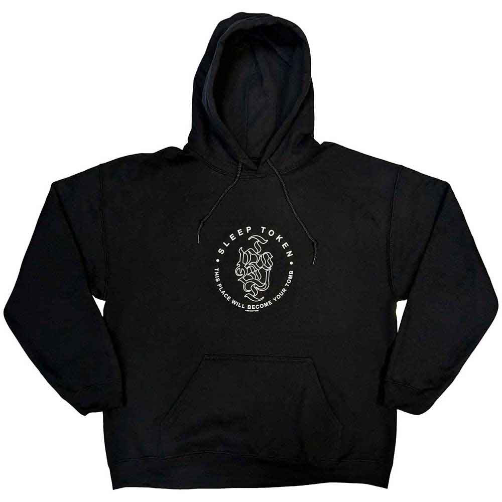 Sleep Token Unisex Pullover Hoodie: Tomb (Black)