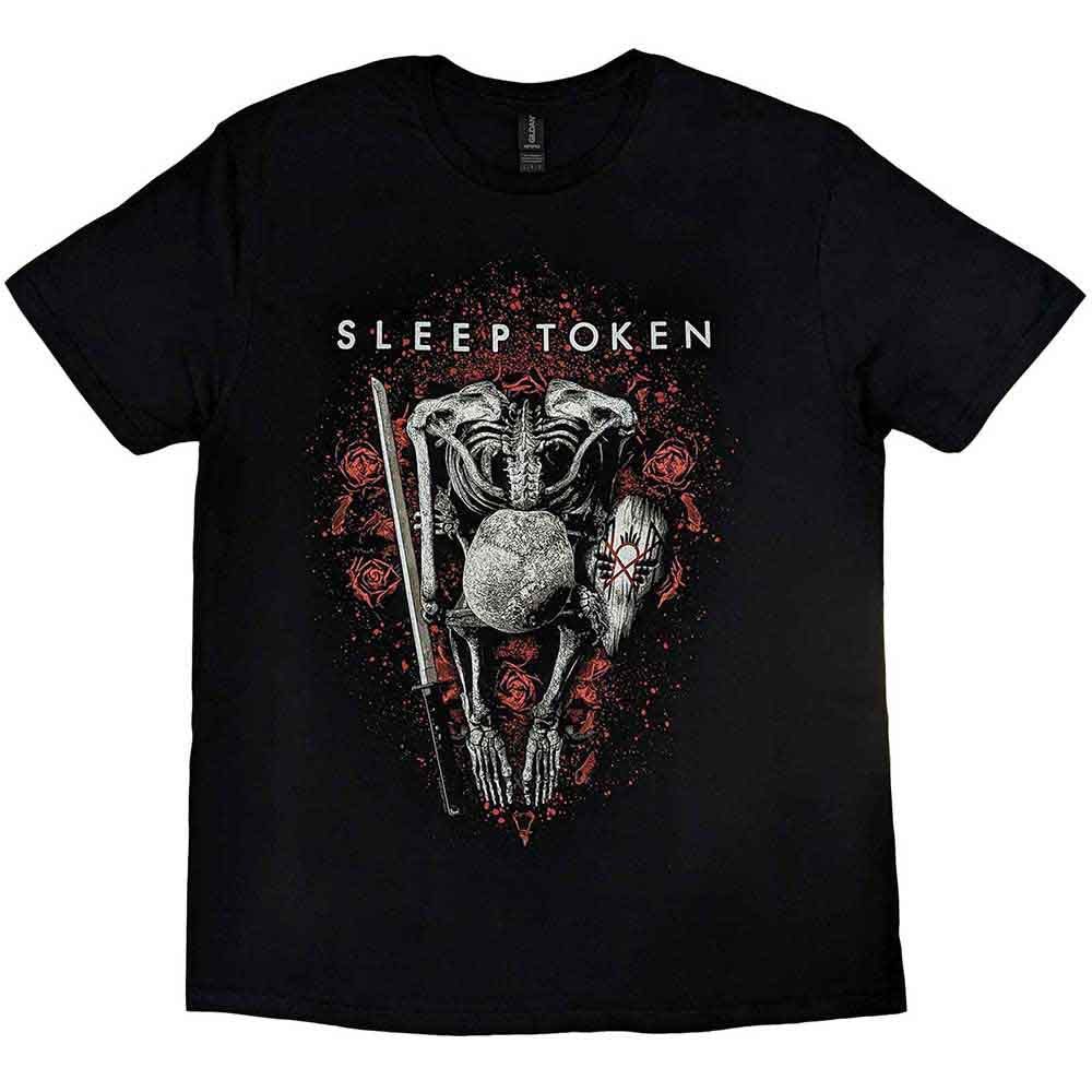 Sleep Token Unisex T-Shirt: The Love You Want Skeleton (Black)