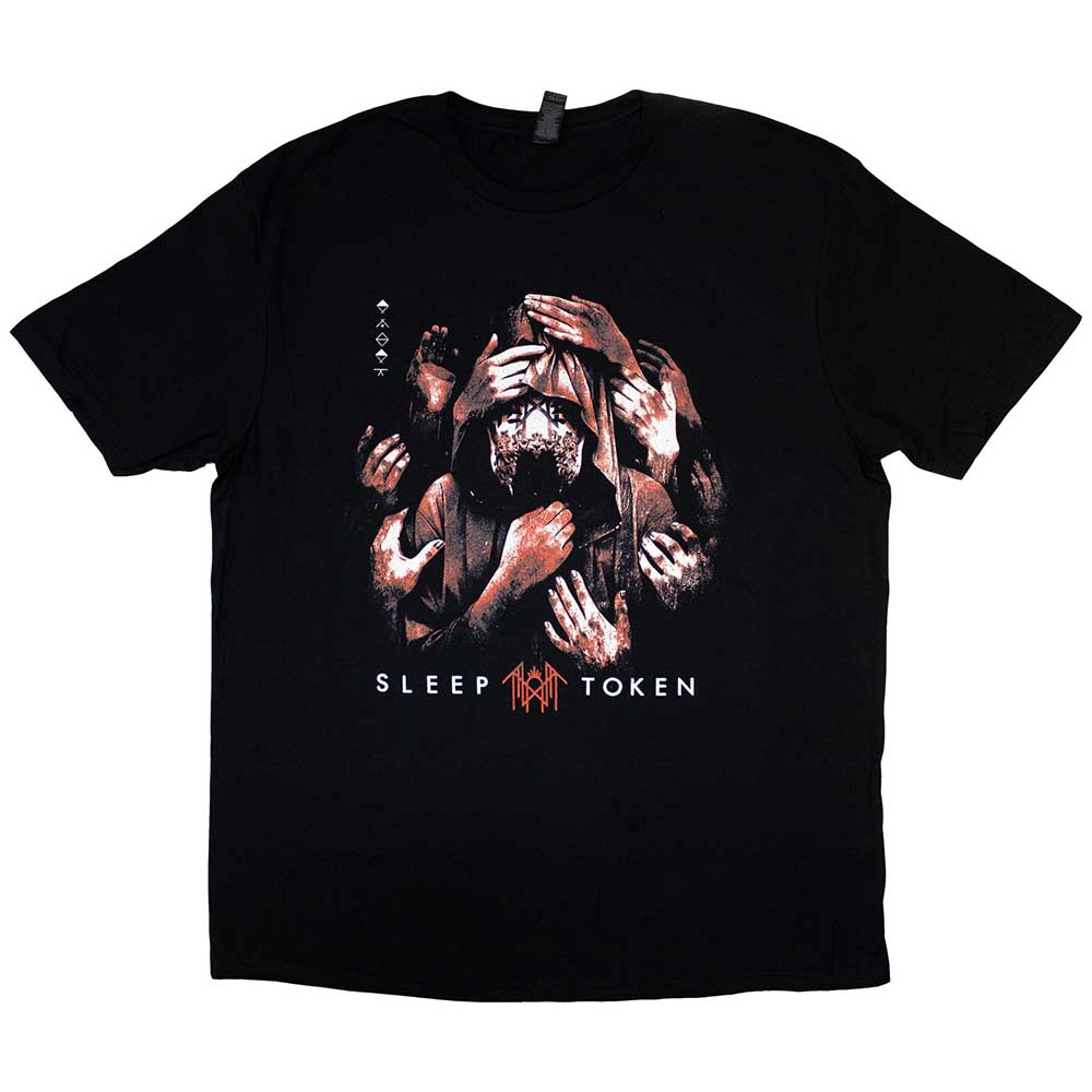 Sleep Token Unisex T-Shirt: Grabbing Hands (Black)