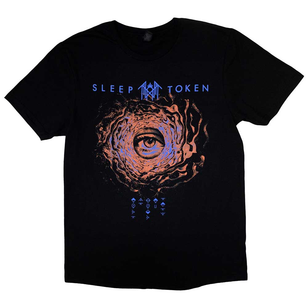 Sleep Token Unisex T-Shirt: Vortex Eye (Black)