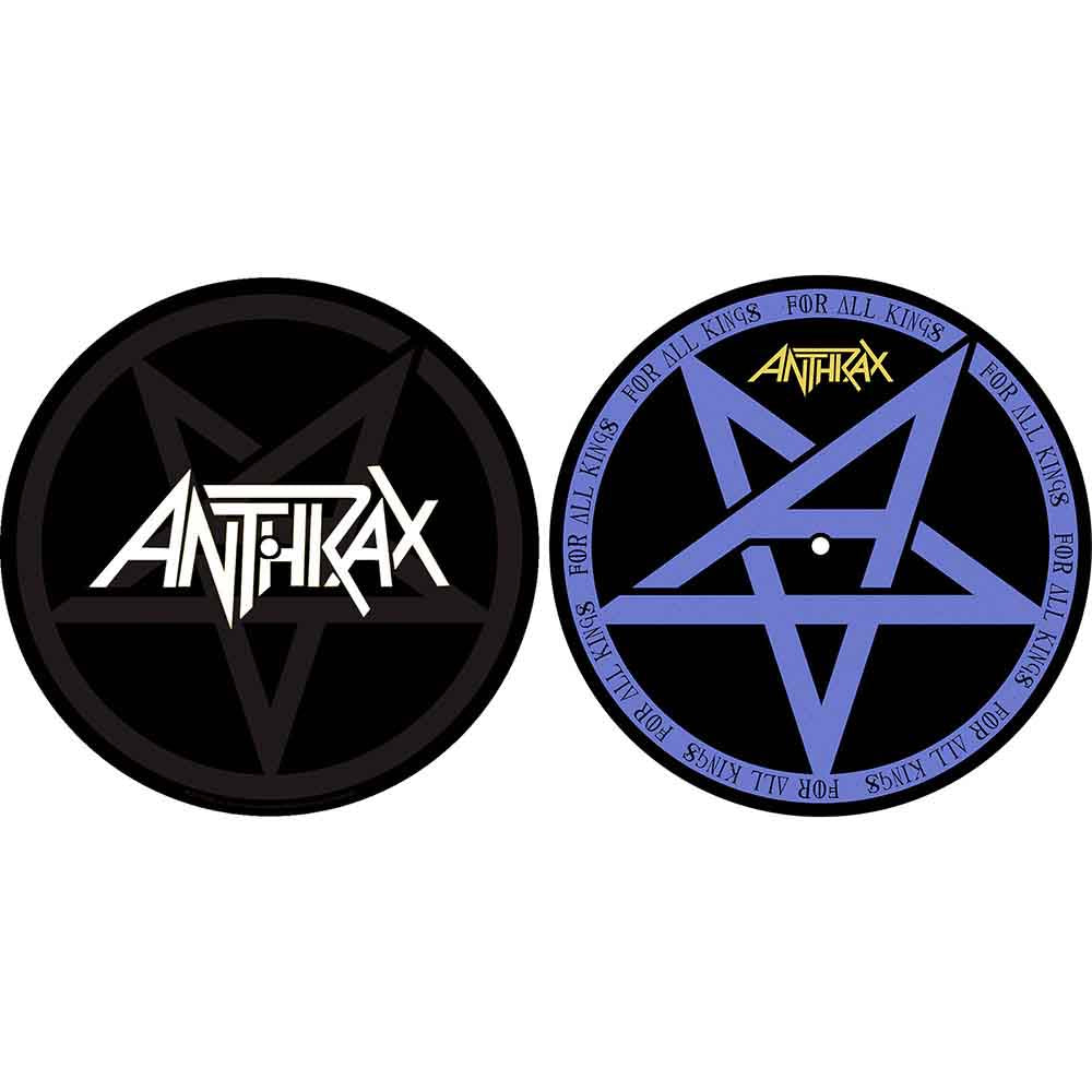 Anthrax Turntable Slipmat Set: Pentathrax / For All Kings