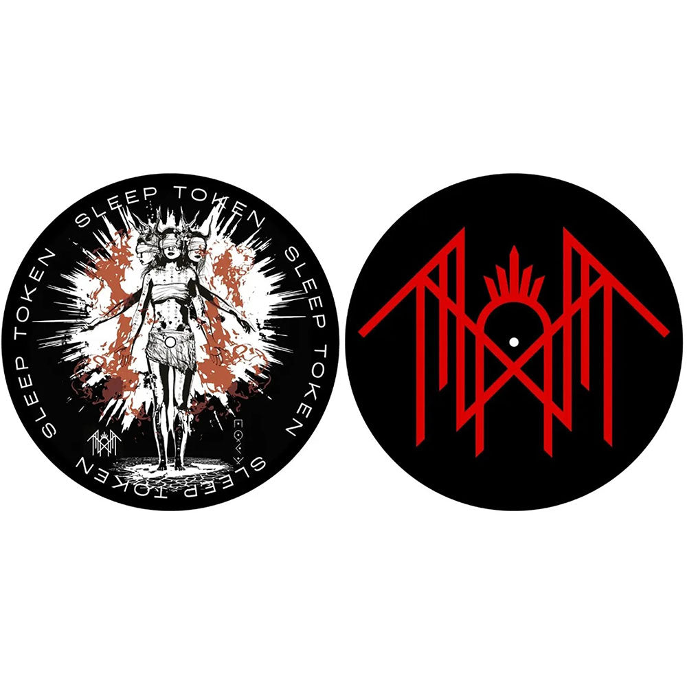 Sleep Token Turntable Slipmat Set: Rain / Sigil