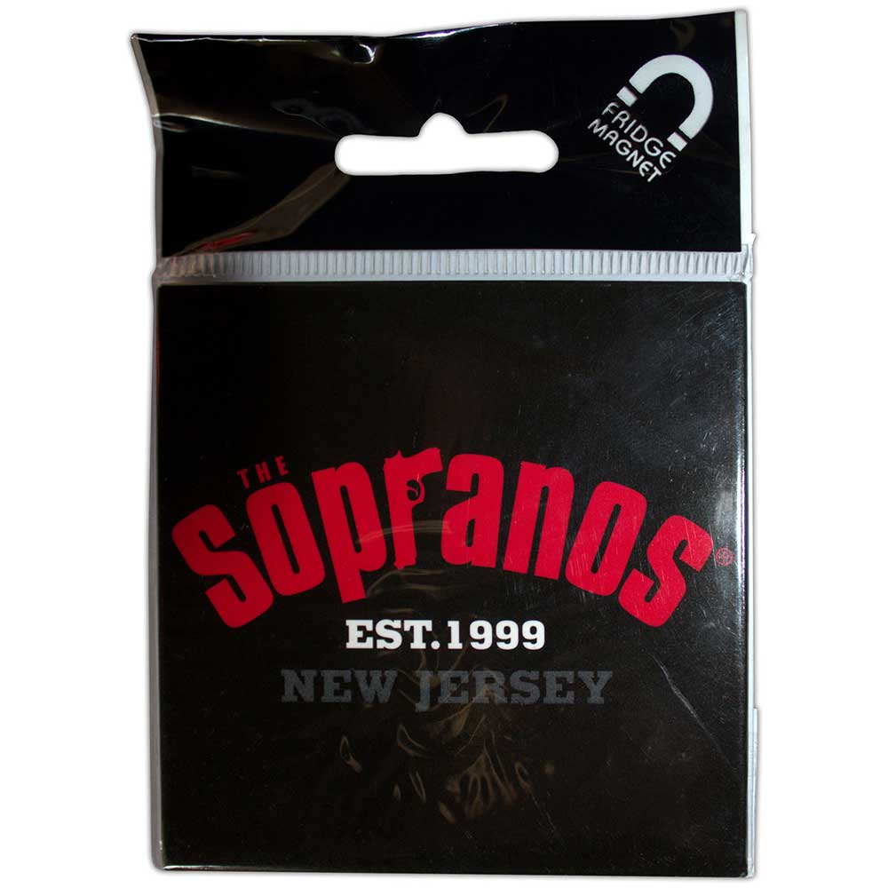 The Sopranos Fridge Magnet: Collegiate Logo