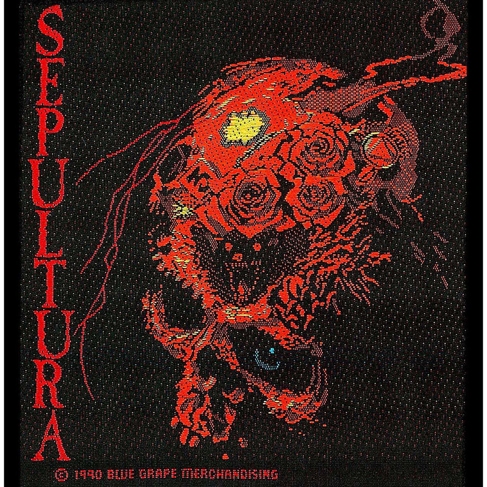 Sepultura Standard Patch: Beneath the Remains