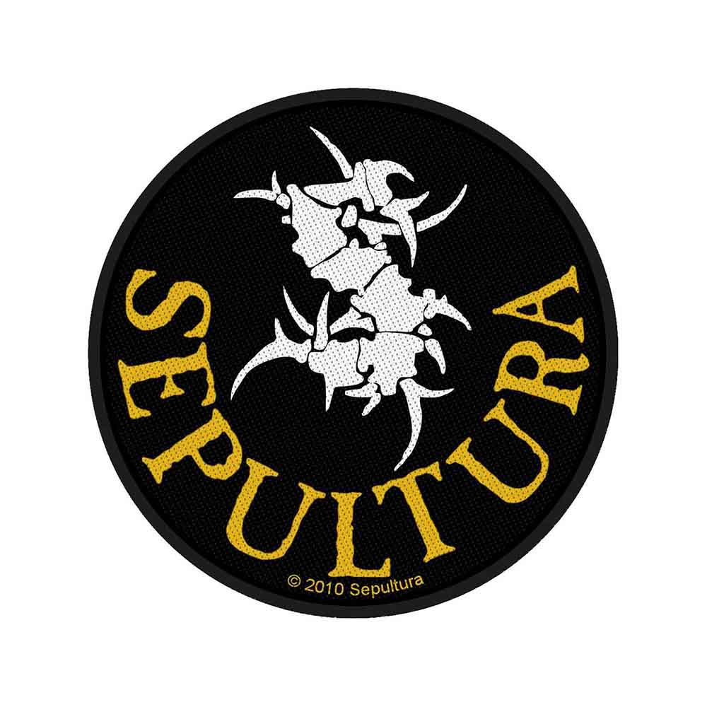 Sepultura Standard Patch: Sepultura Circular Logo