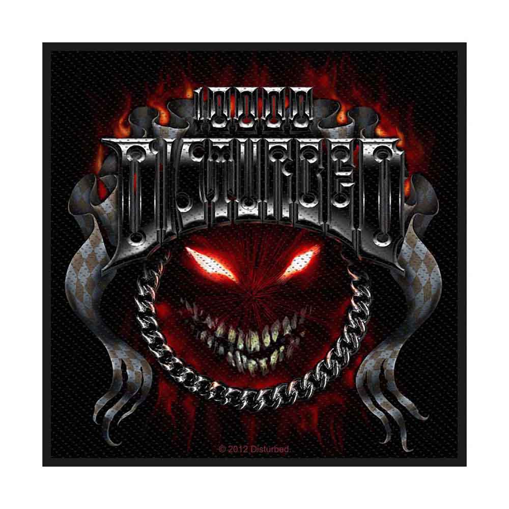 Disturbed Standard Patch: Chrome Smile