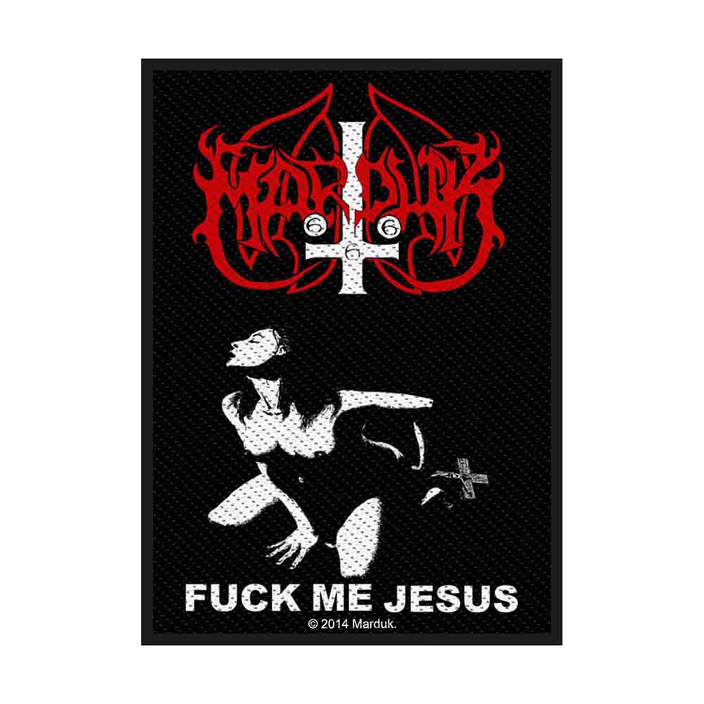 Marduk Standard Patch: Fuck Me Jesus