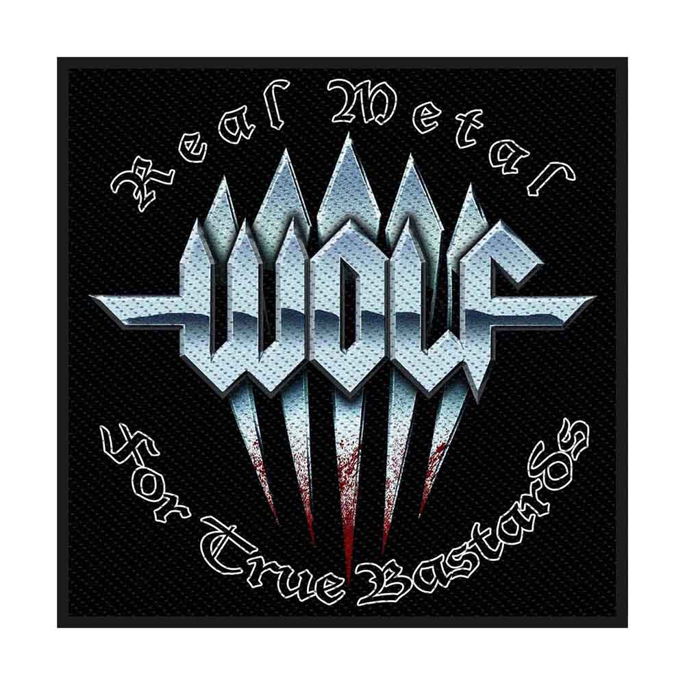 Wolf Standard Patch: Real Metal