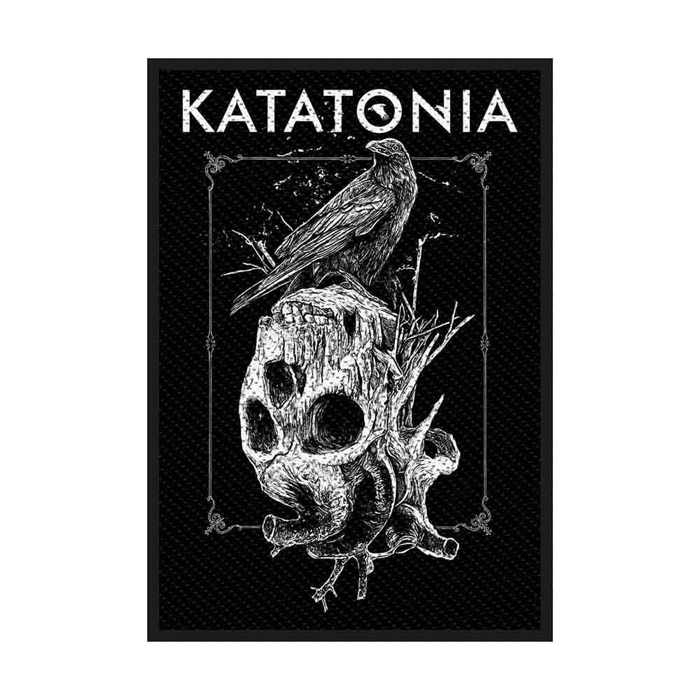 Katatonia Standard Patch: Crow Skull