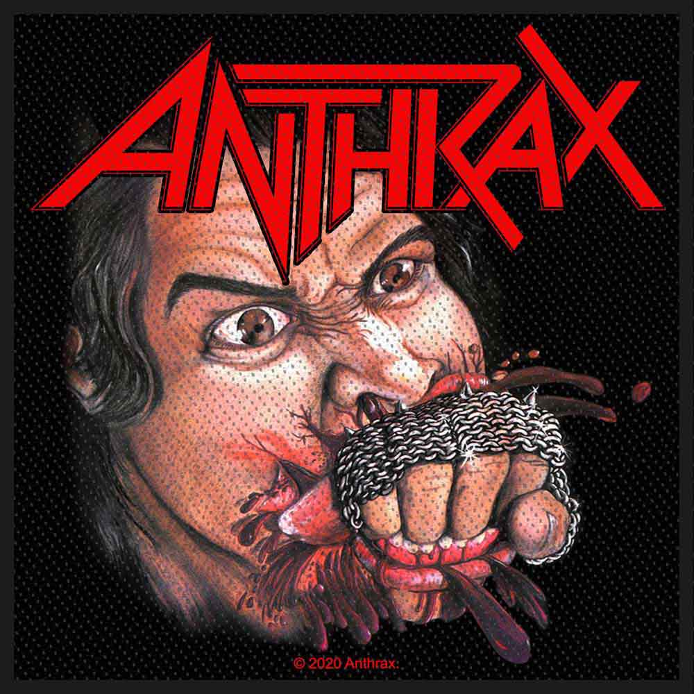 Anthrax Standard Patch: Fistful of Metal