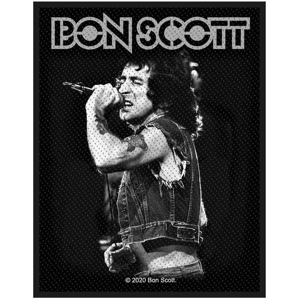 Bon Scott Standard Patch: Bon Scott