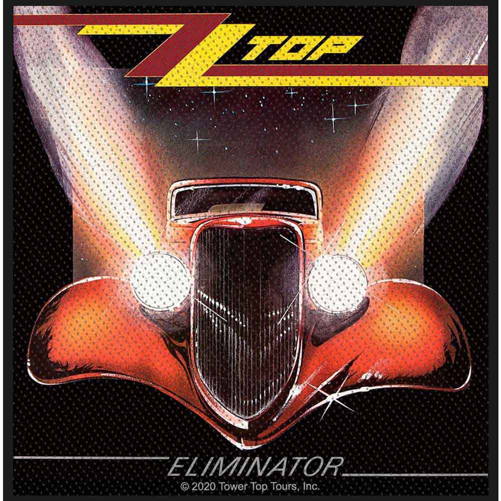 ZZ Top Standard Patch: Eliminator