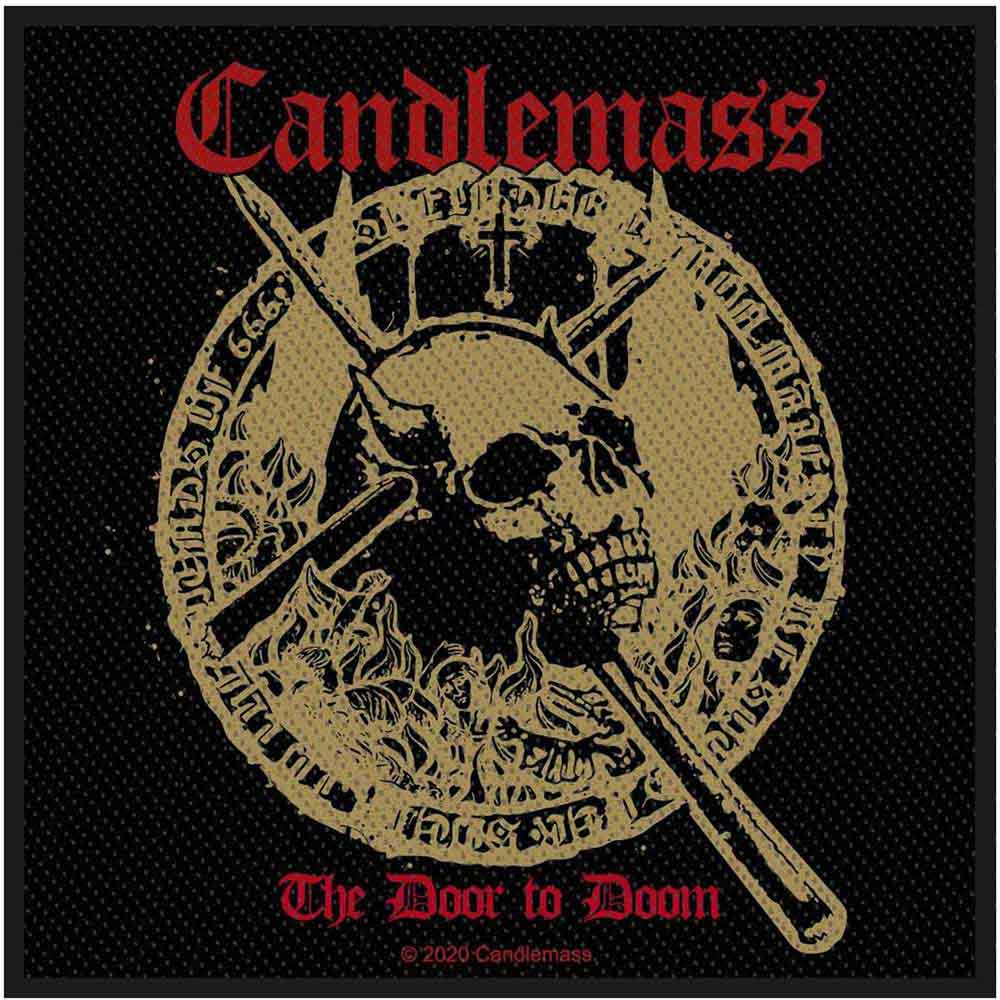 Candlemass Standard Patch: The Door to Doom