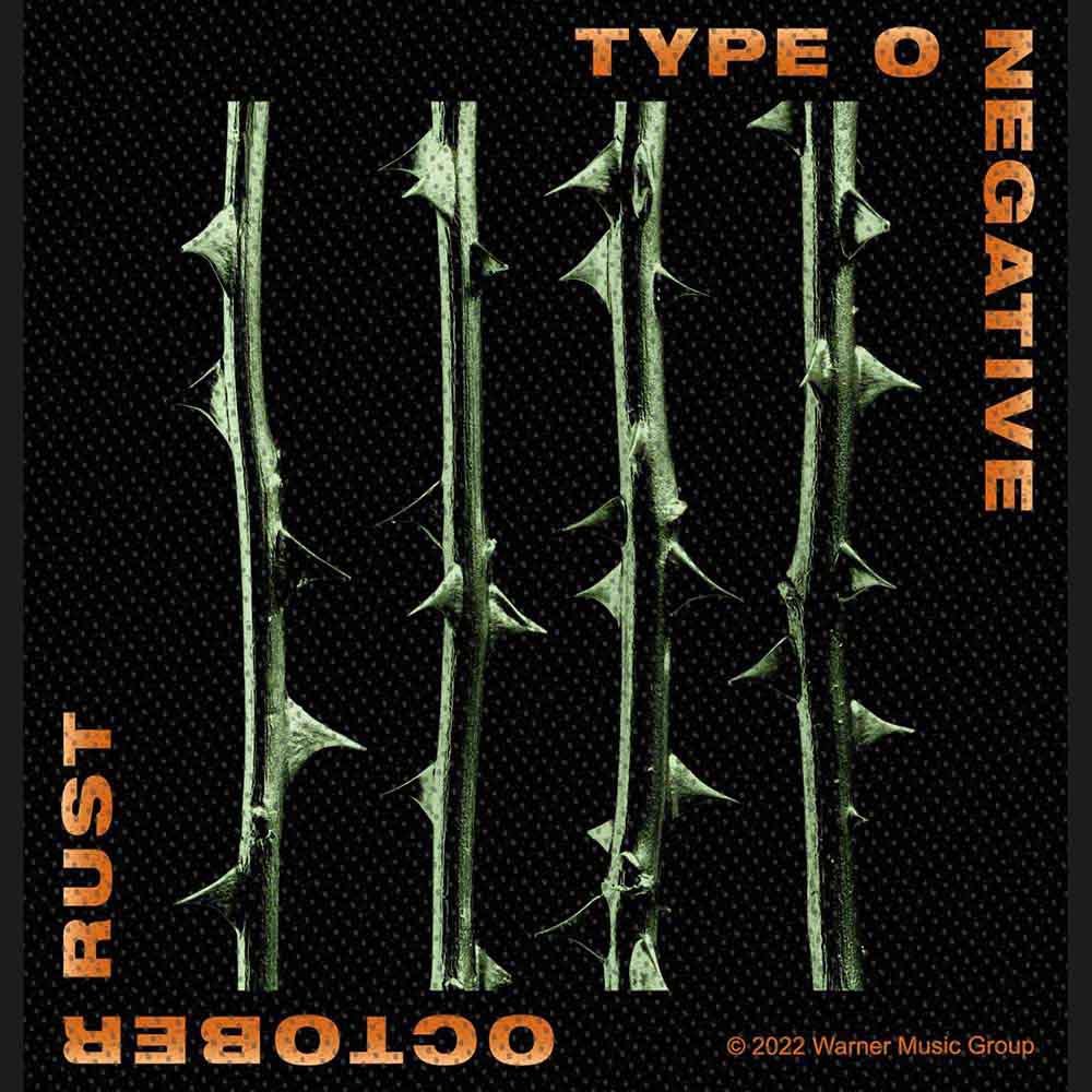 Type O Negative Standard Patch: October Rust