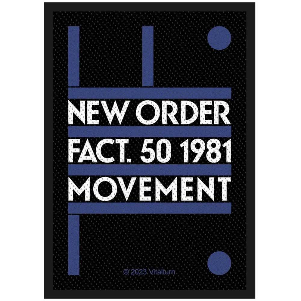 New Order Standard Patch: Fact 50