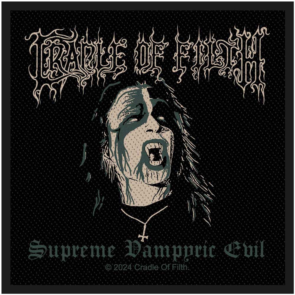 Cradle Of Filth Standard Patch: Supreme Vampyric Evil