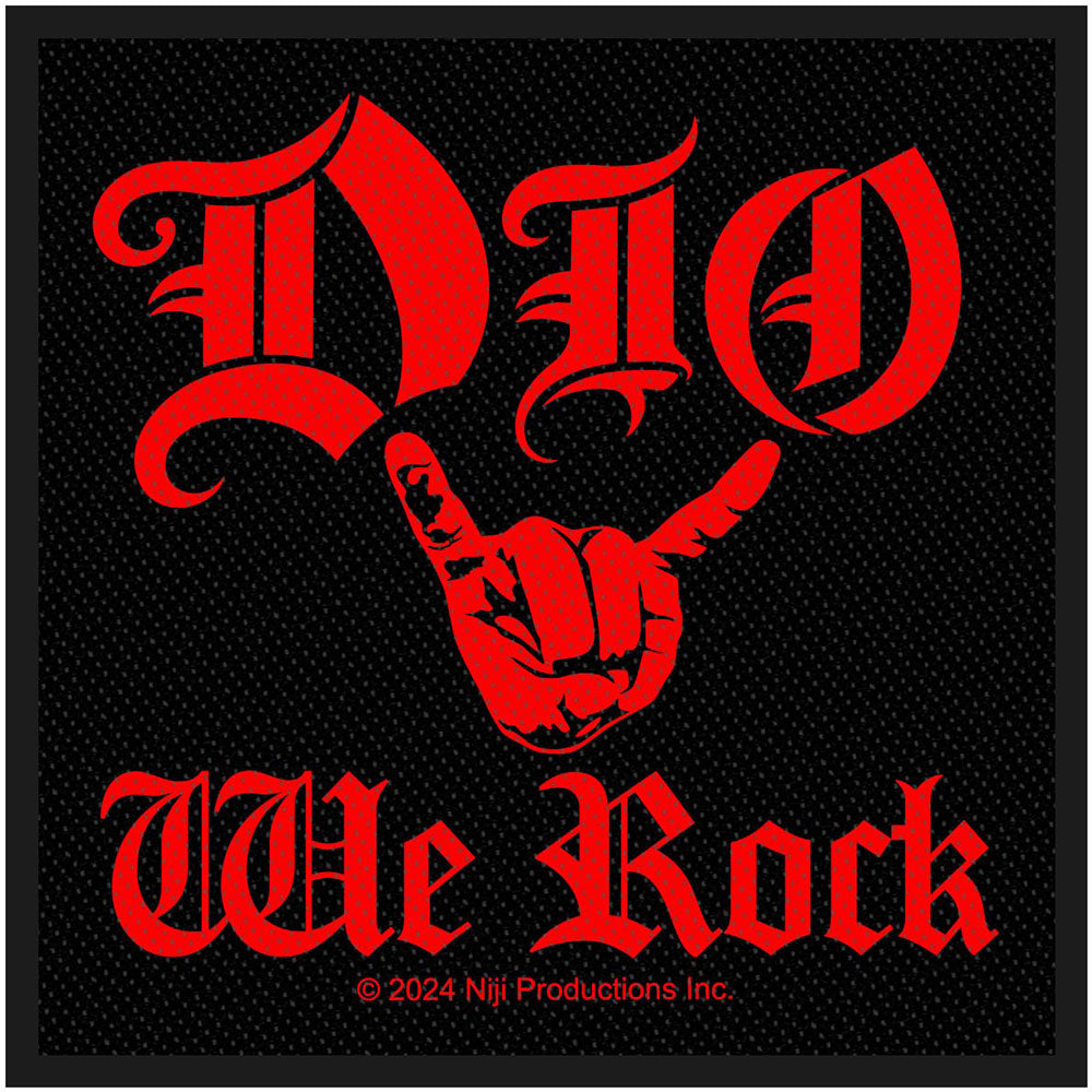 Dio Standard Patch: We Rock