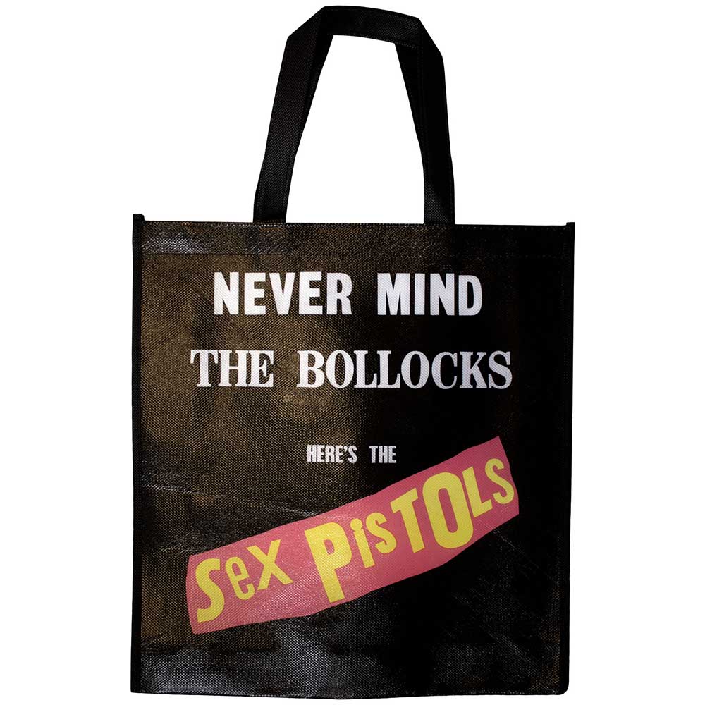 The Sex Pistols Eco Shopper: Never Mind The Bollocks Original Album (Black) (Back Print)