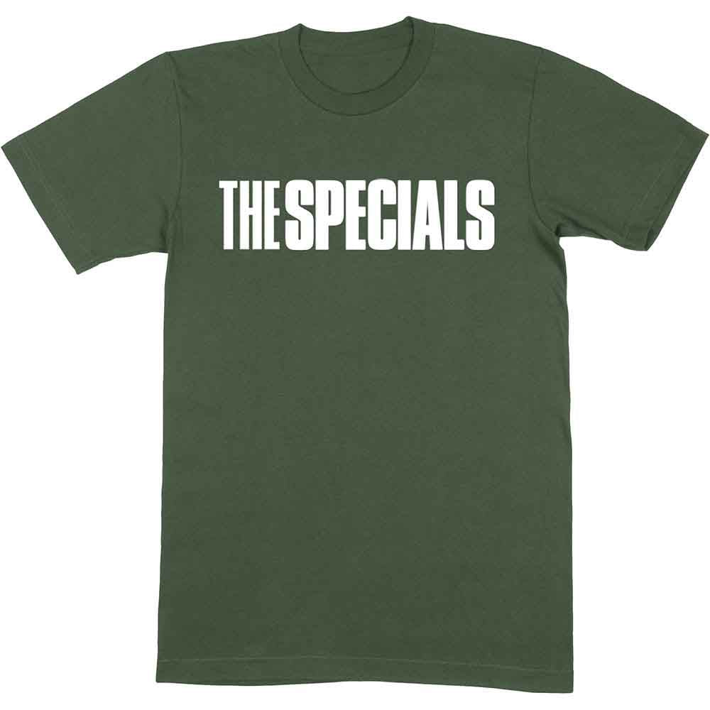 The Specials Unisex T-Shirt: Solid Logo (Military Green)