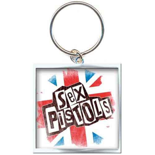 The Sex Pistols Keychain: Union Jack (Photo Print)