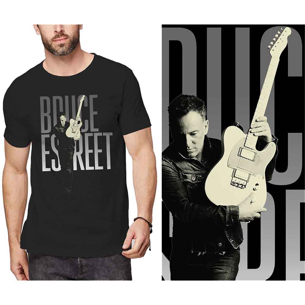 Bruce Springsteen Unisex T-Shirt: Estreet (Black)