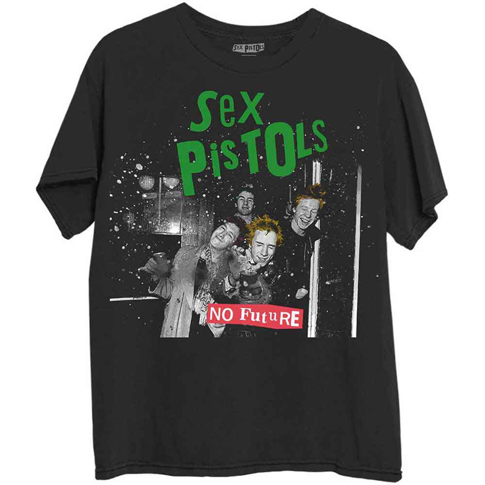 The Sex Pistols Unisex T-Shirt: Cover Photo (Black)