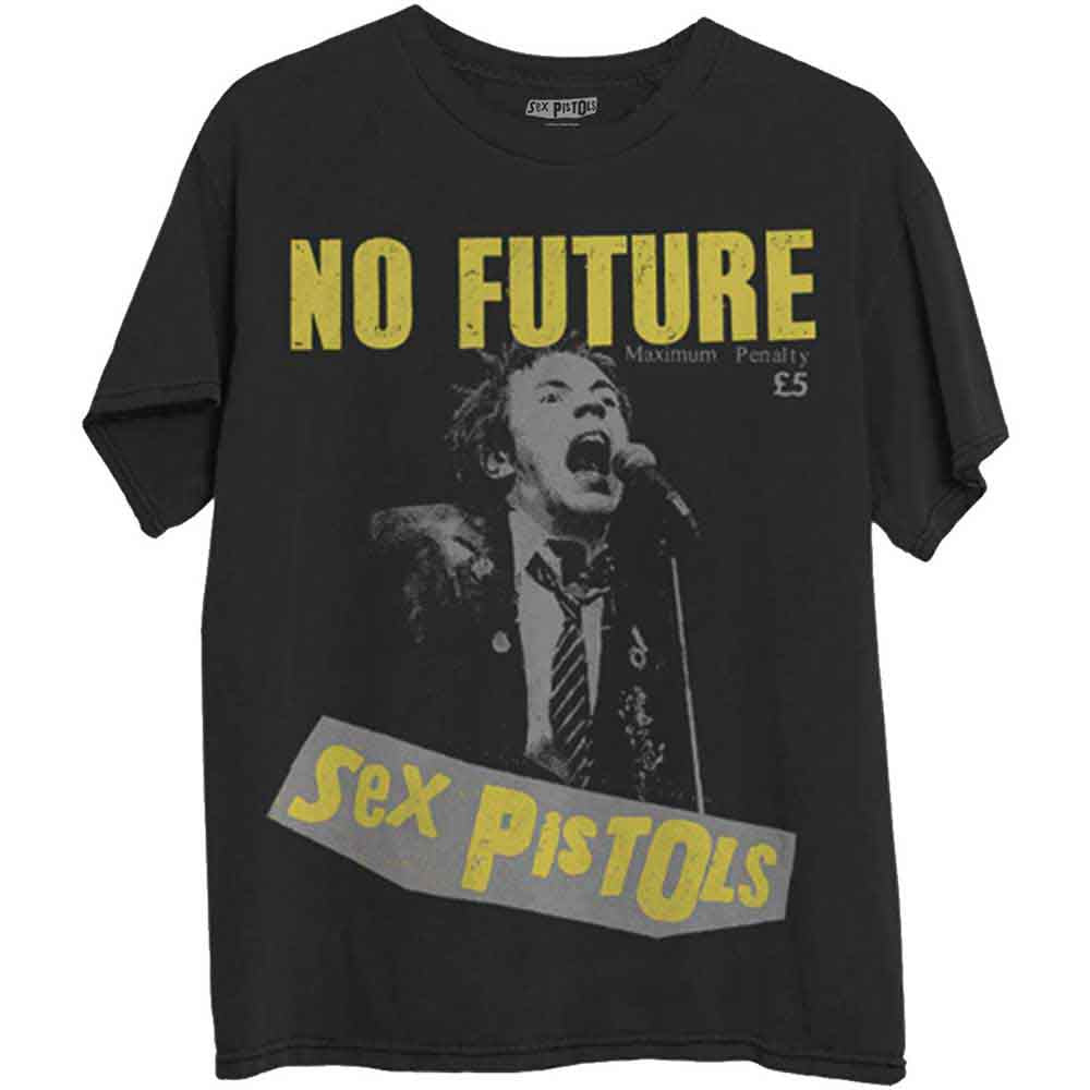 The Sex Pistols Unisex T-Shirt: No Future (Black)