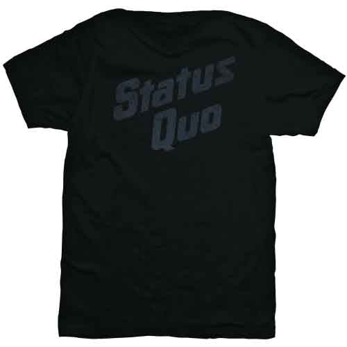 Status Quo Unisex T-Shirt: Vintage Retail (Black)