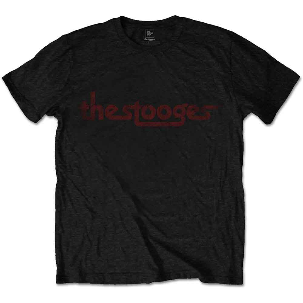 Iggy & The Stooges Unisex T-Shirt: Vintage Logo (Black)