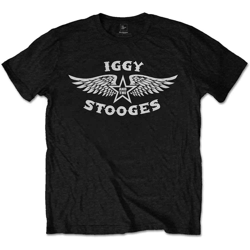 Iggy & The Stooges Unisex T-Shirt: Wings (Black)