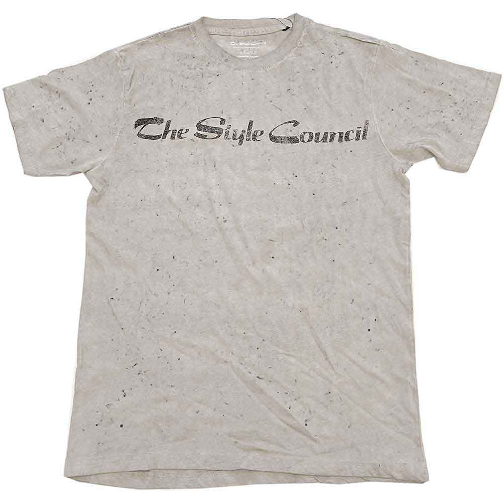 The Style Council Unisex T-Shirt: Logo (Sand) (Wash Collection)