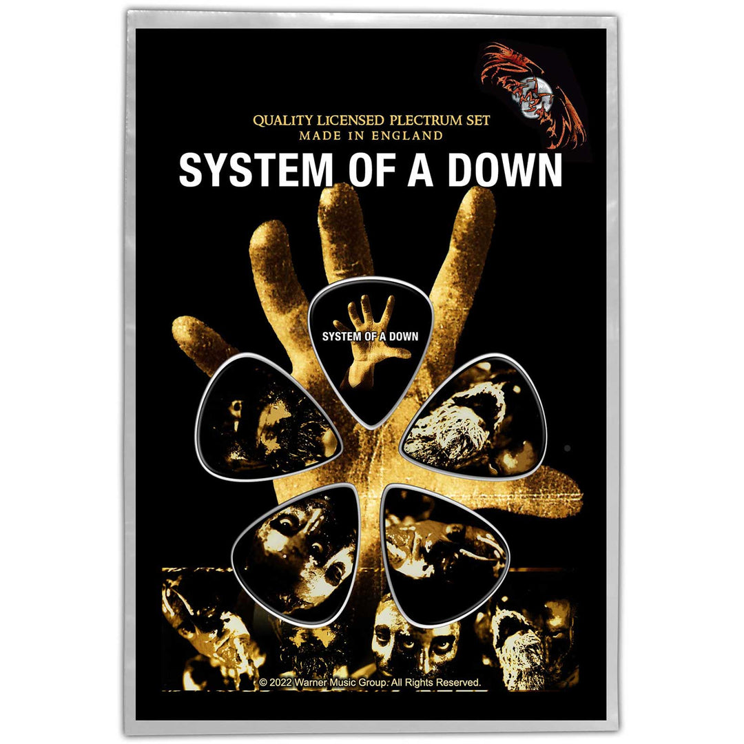 Hand Plectrum Pack | System Of A Down
