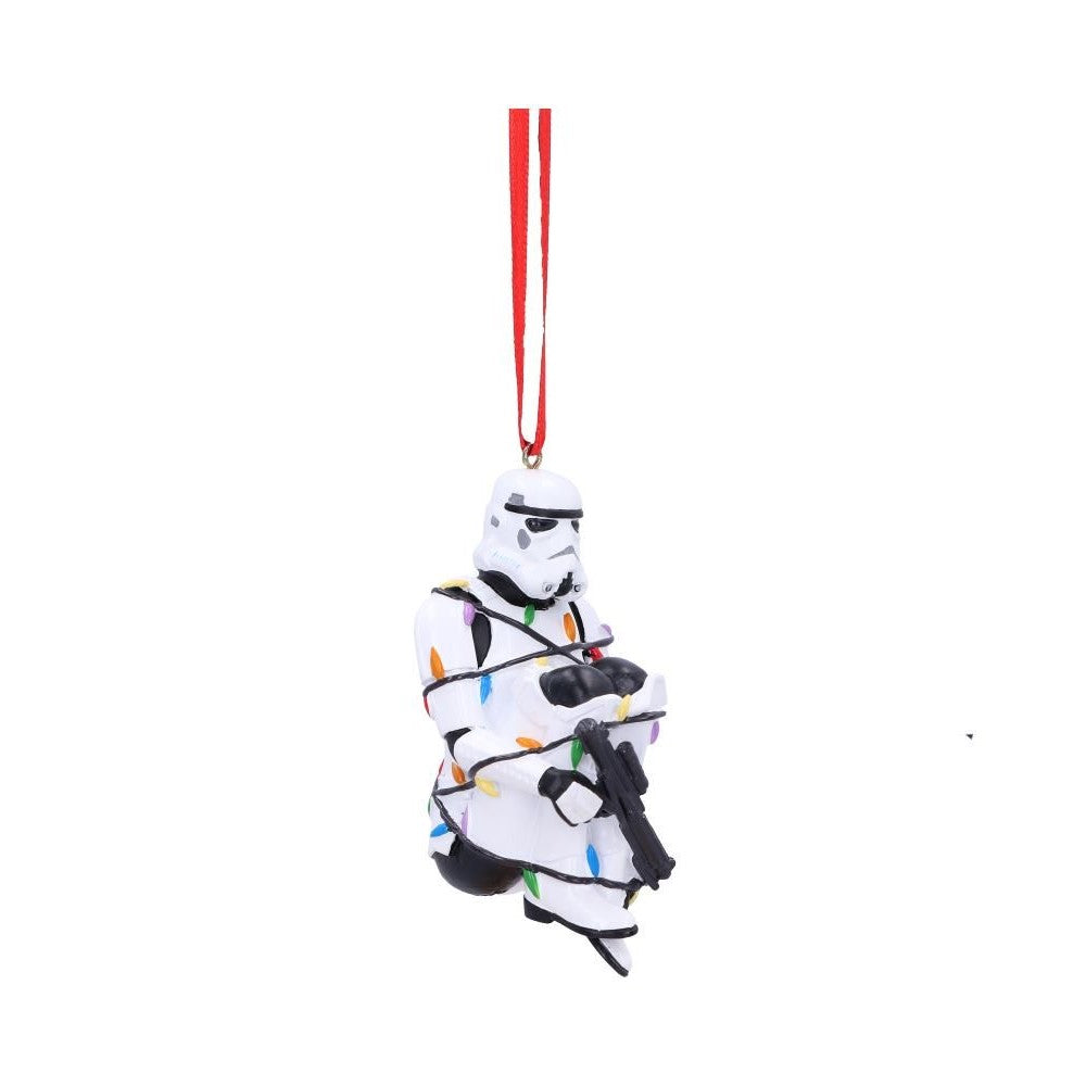 Stormtrooper In Fairy Lights Hanging Ornament | Original Stormtrooper