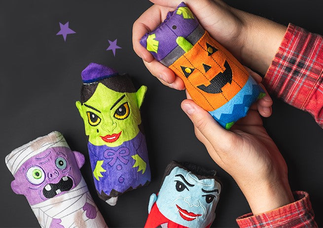 Halloween Fidget Toy - Witch/Cat, Monster/Pumpkin, Ghost/Mummy, Vampire/Bat (Single) | Switchlys