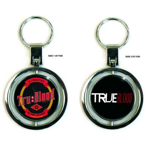 True Blood Keychain Spinner: Bottle Label