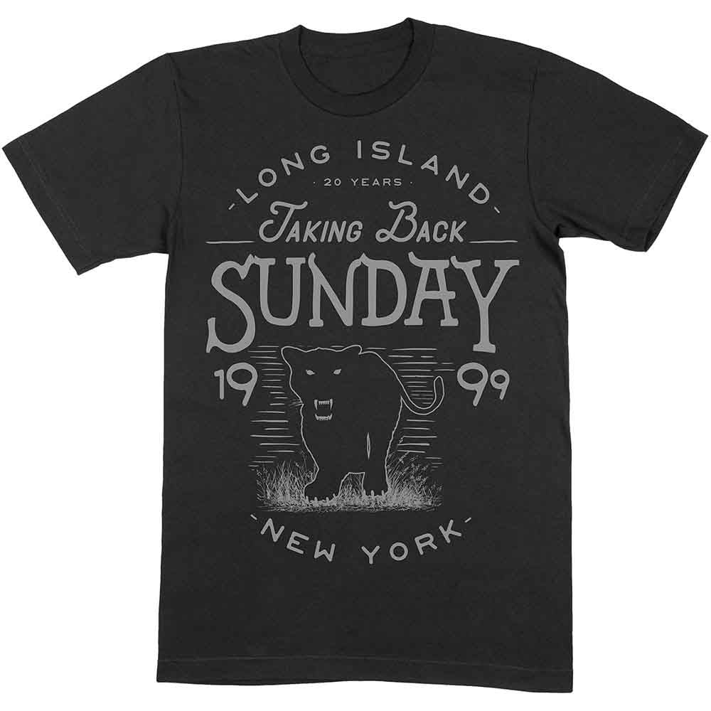 Taking Back Sunday Unisex T-Shirt: Panther (Black)